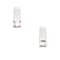 Better Living Better Living Facet 3.38 in. H X 1.25 in. W X 1.5 in. L Silver Bath Hook 13863 - alternate 3